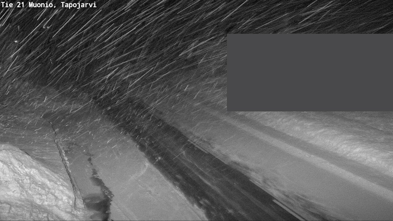 Kelikamerat Kuva Tie 21 Muonio, Tapojärvi, Muonio, Lappi