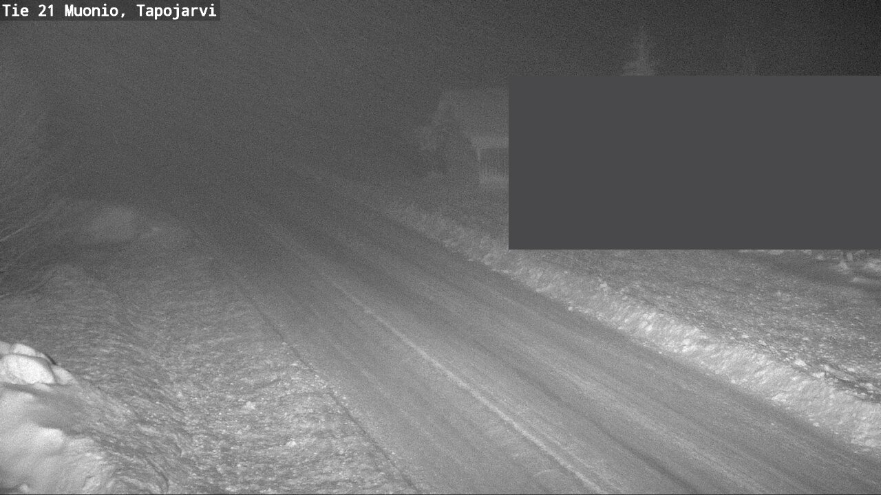 Weather Camera Image Väg 21 Muonio, Tapojärvi, Muonio, Lappi