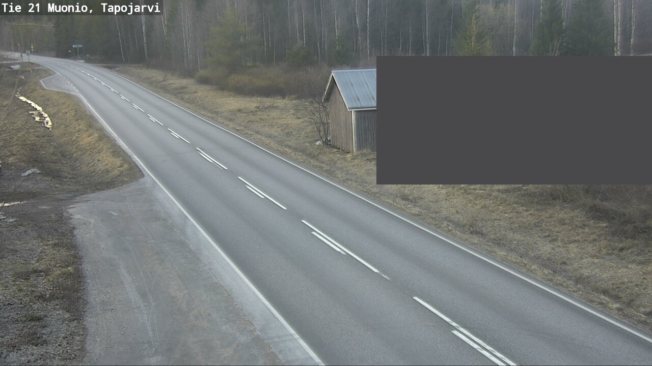 Kelikamerat Kuva Tie 21 Muonio, Tapojärvi, Muonio, Lappi