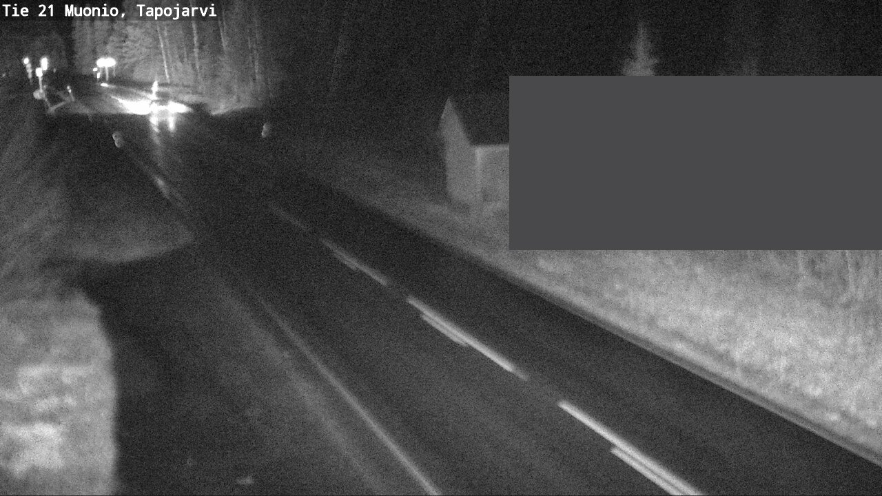 Kelikamerat Kuva Tie 21 Muonio, Tapojärvi, Muonio, Lappi