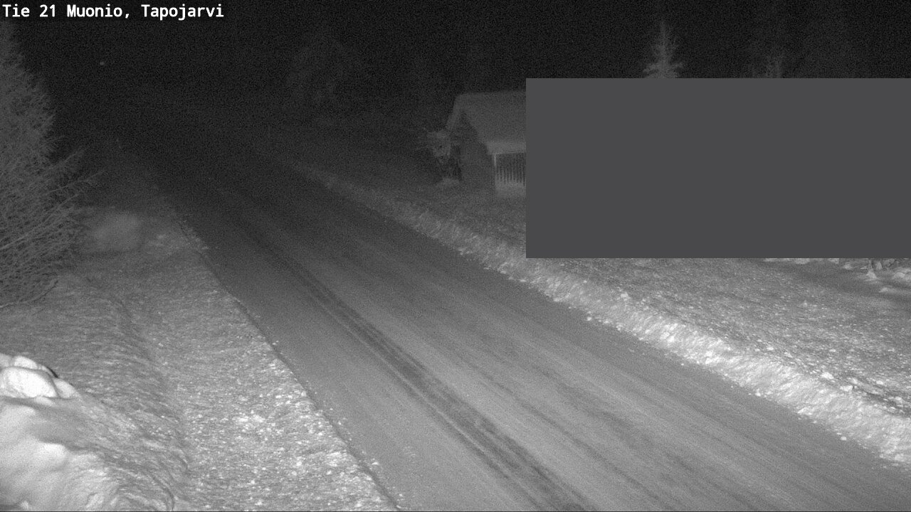 Weather Camera Image Väg 21 Muonio, Tapojärvi, Muonio, Lappi