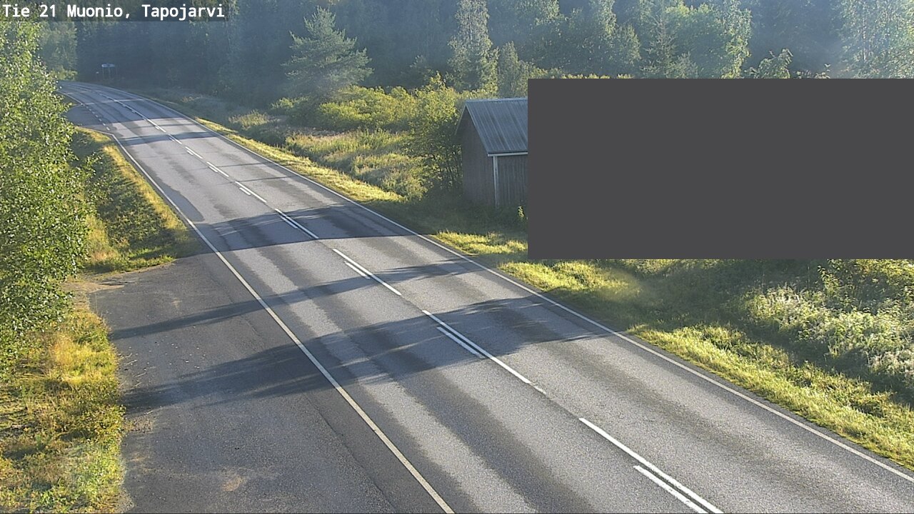 Weather Camera Image Väg 21 Muonio, Tapojärvi, Muonio, Lappi