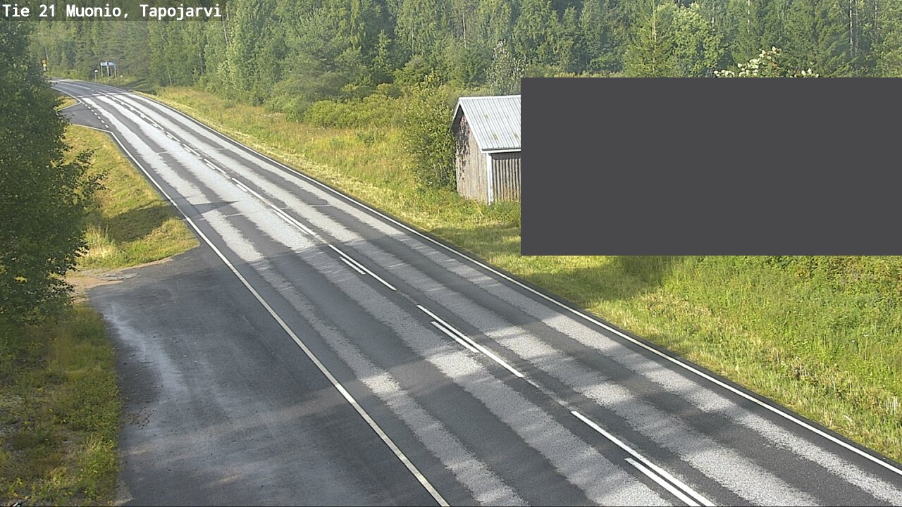 Kelikamerat Kuva Tie 21 Muonio, Tapojärvi, Muonio, Lappi