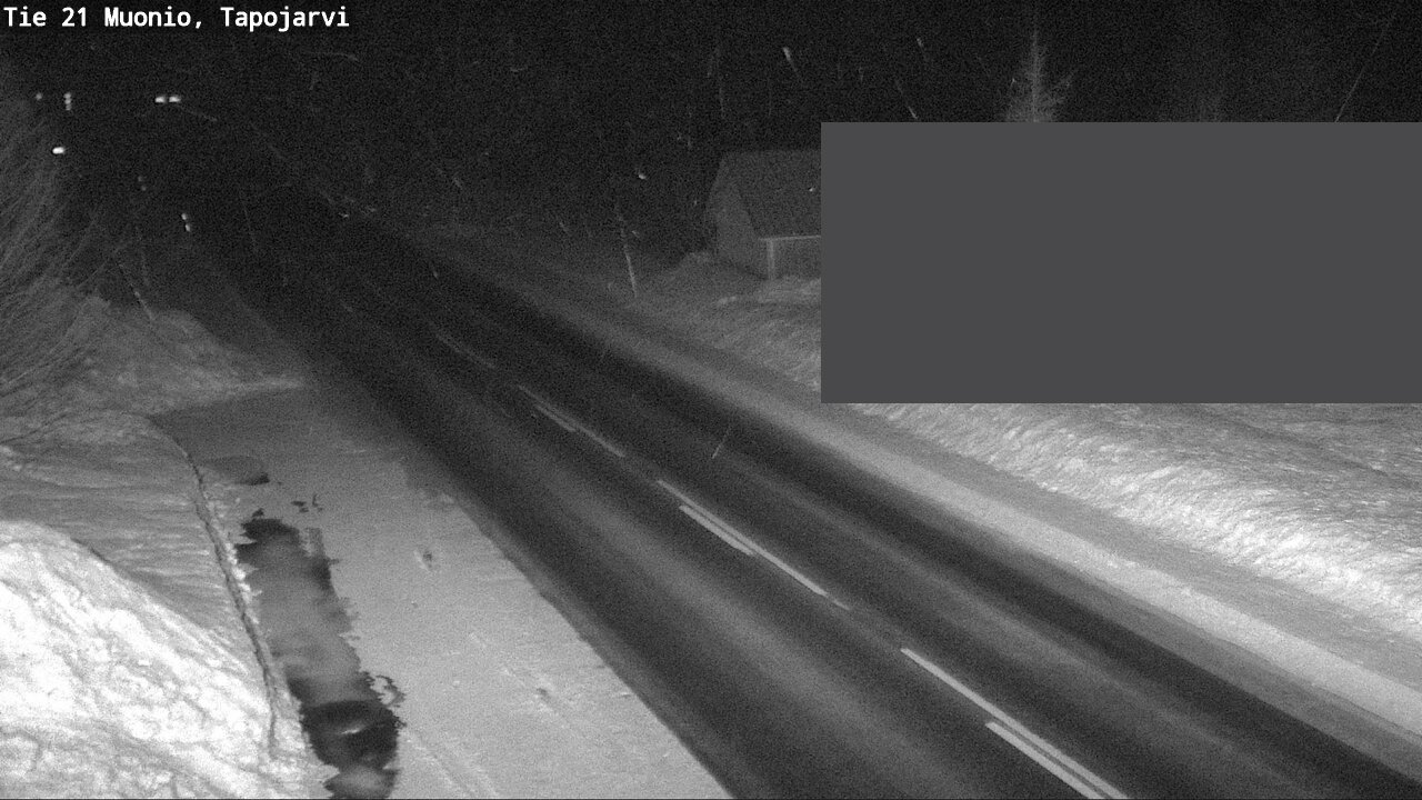 Kelikamerat Kuva Tie 21 Muonio, Tapojärvi, Muonio, Lappi