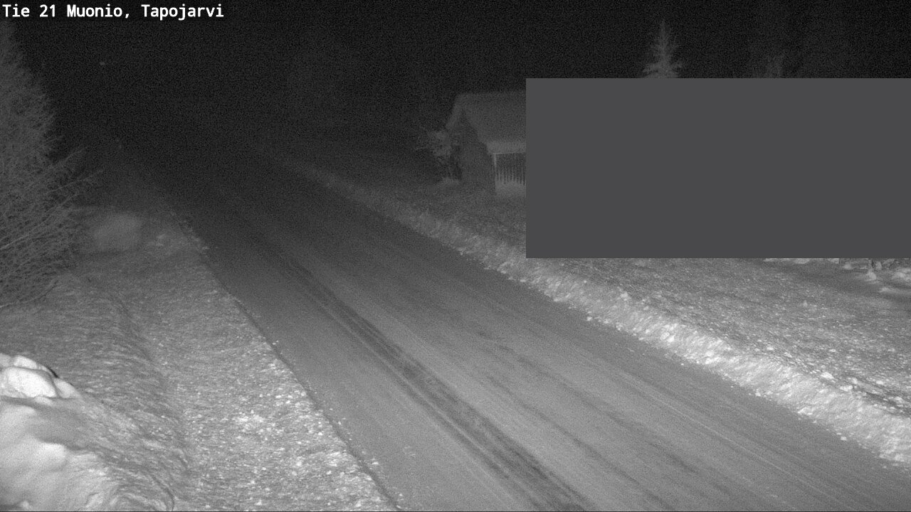 Weather Camera Image Väg 21 Muonio, Tapojärvi, Muonio, Lappi