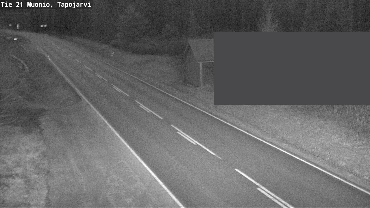 Kelikamerat Kuva Tie 21 Muonio, Tapojärvi, Muonio, Lappi