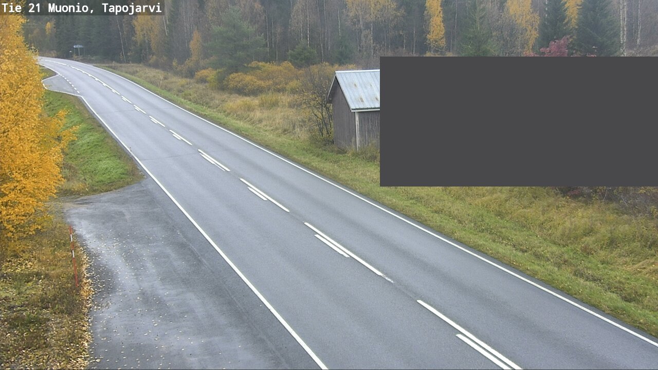 Kelikamerat Kuva Tie 21 Muonio, Tapojärvi, Muonio, Lappi