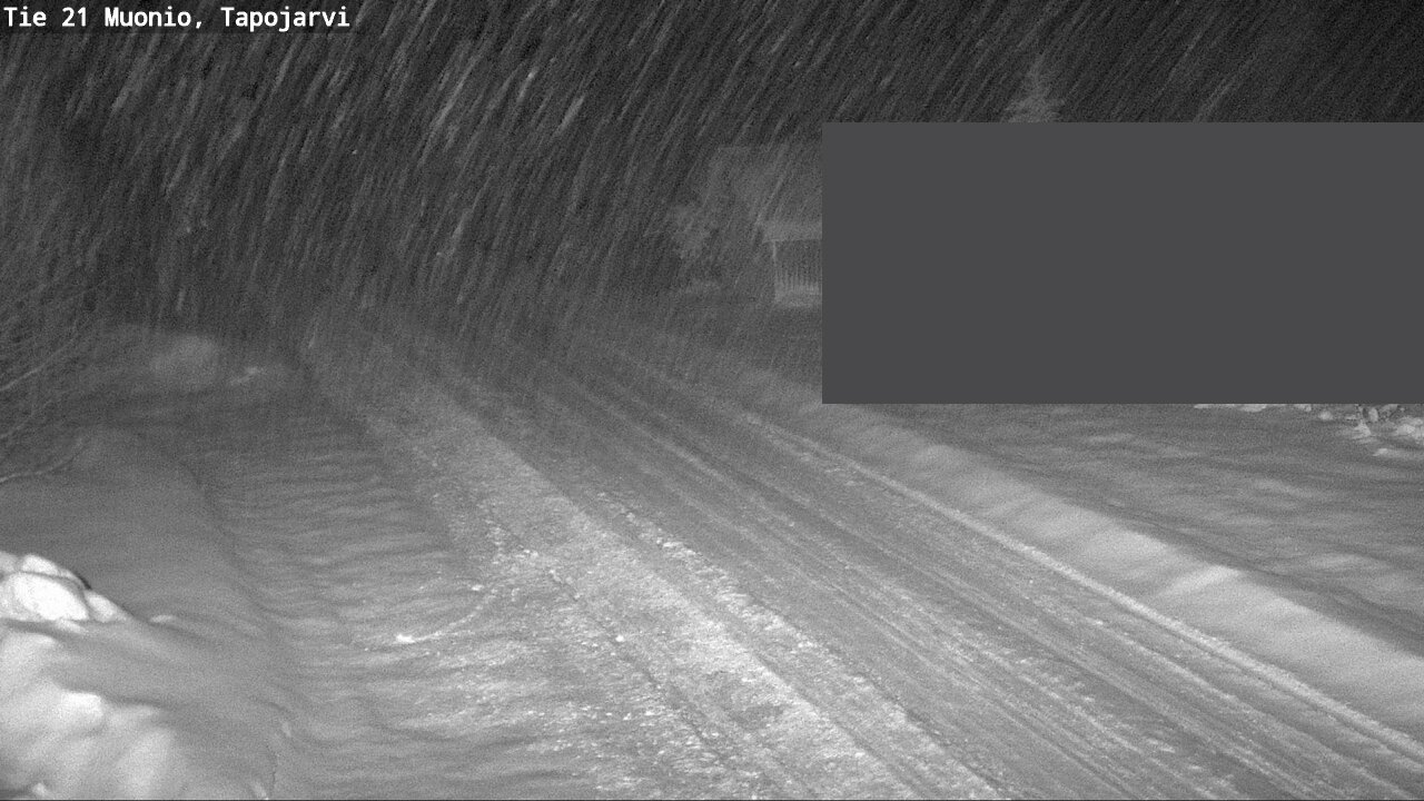 Weather Camera Image Väg 21 Muonio, Tapojärvi, Muonio, Lappi