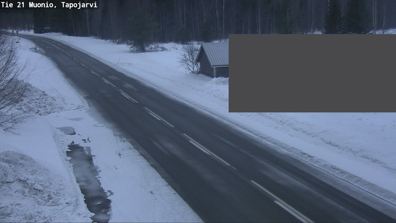 Kelikamerat Kuva Tie 21 Muonio, Tapojärvi, Muonio, Lappi