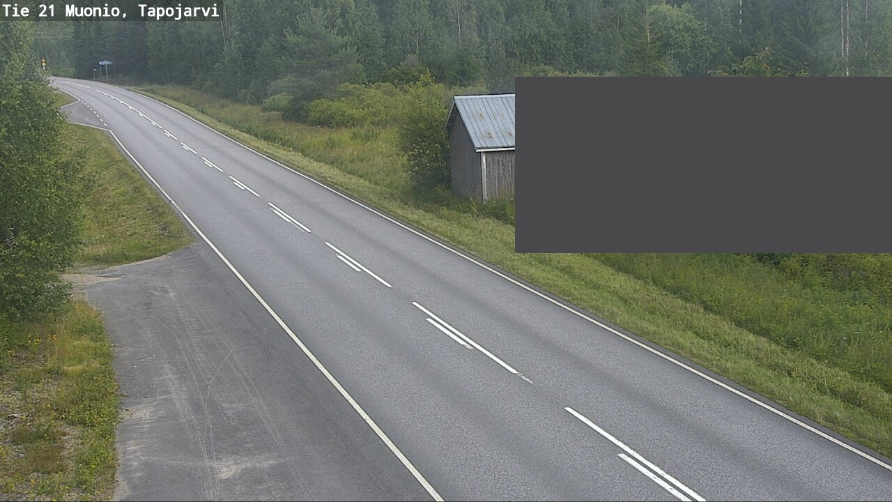 Weather Camera Image Road 21 Muonio, Tapojärvi, Muonio, Lappi