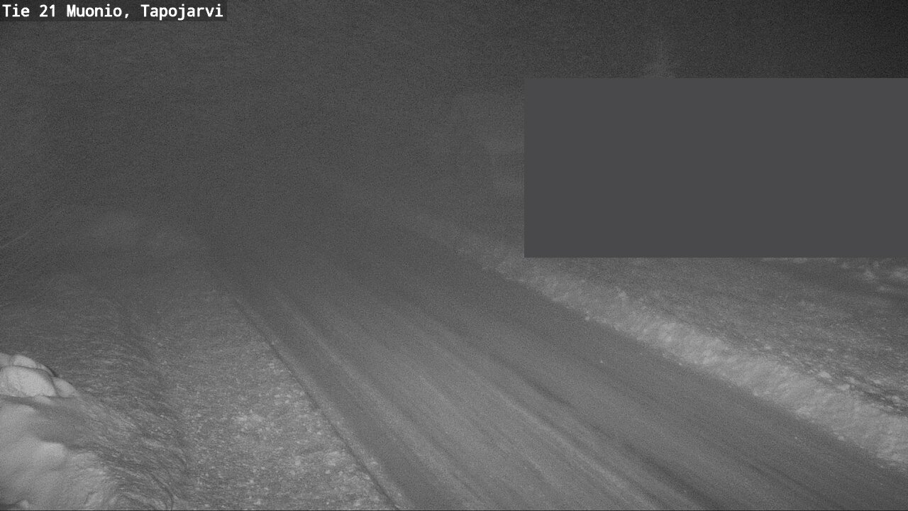 Weather Camera Image Väg 21 Muonio, Tapojärvi, Muonio, Lappi