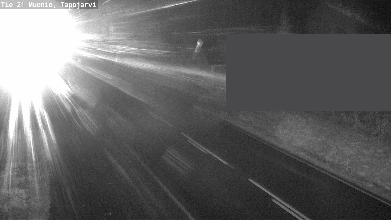 Kelikamerat Kuva Tie 21 Muonio, Tapojärvi, Muonio, Lappi