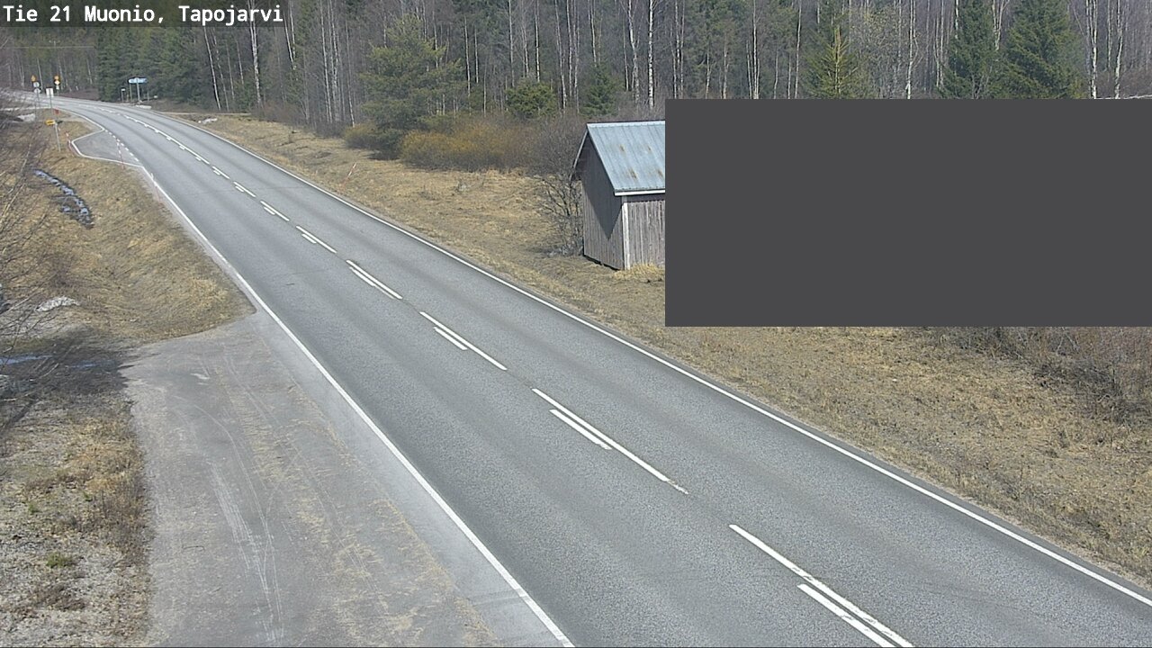 Kelikamerat Kuva Tie 21 Muonio, Tapojärvi, Muonio, Lappi