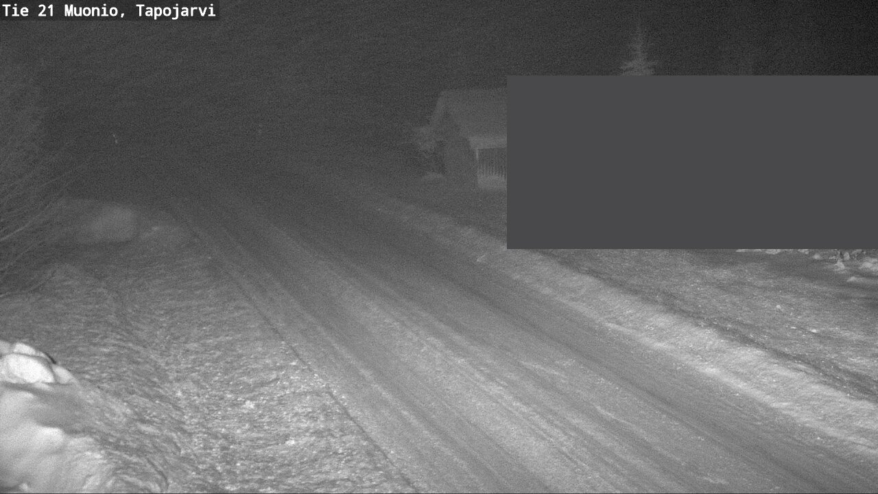 Weather Camera Image Väg 21 Muonio, Tapojärvi, Muonio, Lappi