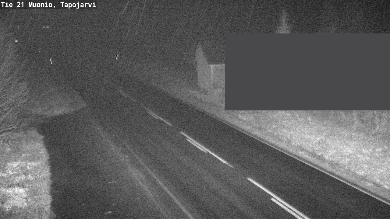 Kelikamerat Kuva Tie 21 Muonio, Tapojärvi, Muonio, Lappi