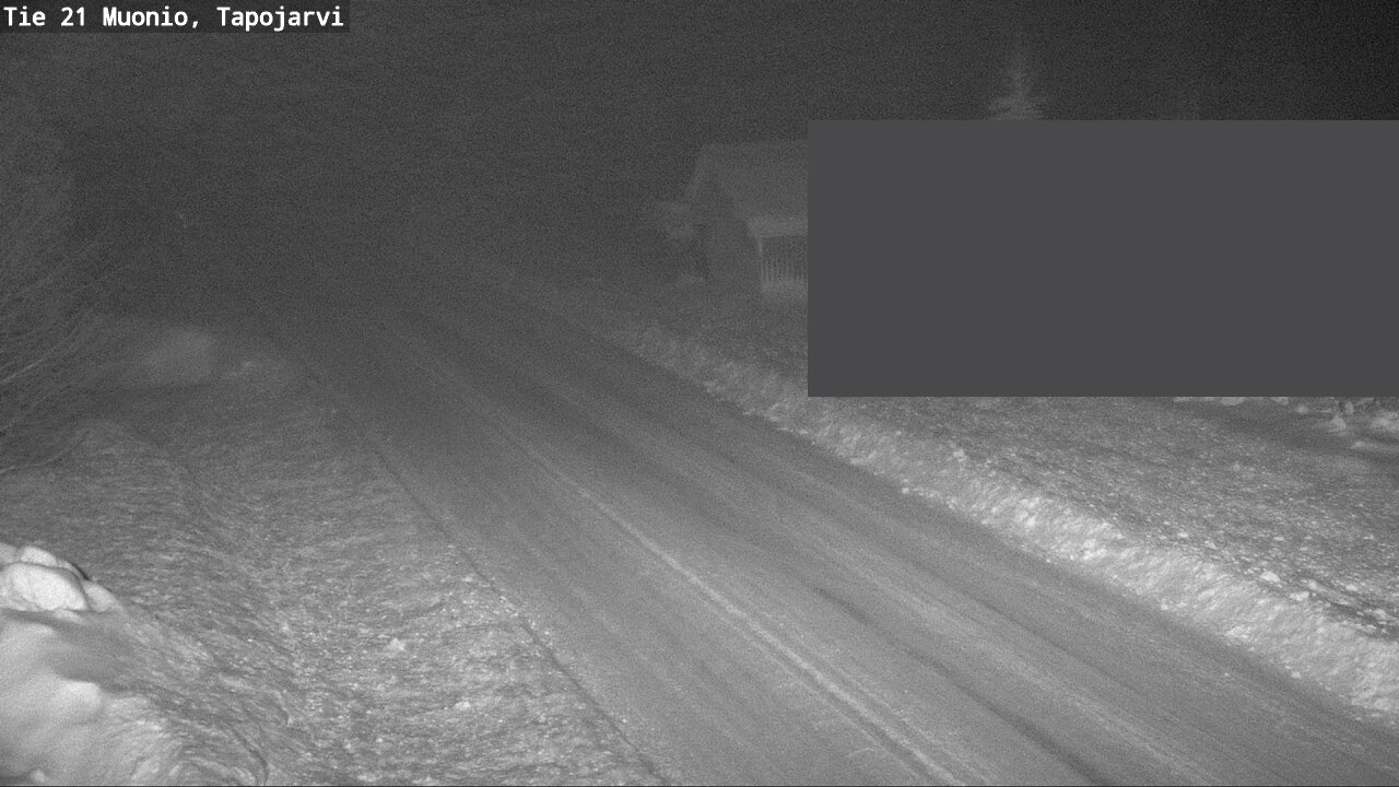 Weather Camera Image Väg 21 Muonio, Tapojärvi, Muonio, Lappi