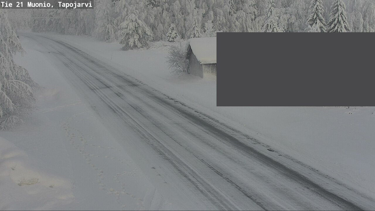 Kelikamerat Kuva Tie 21 Muonio, Tapojärvi, Muonio, Lappi