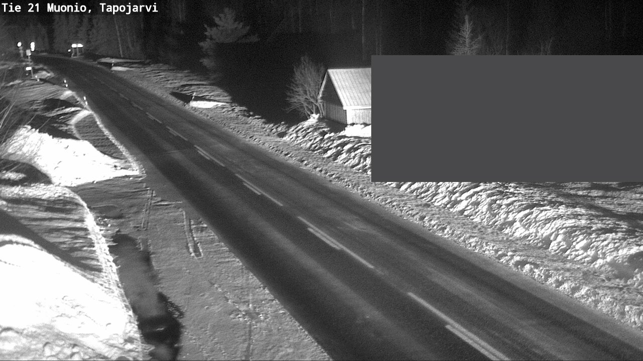 Kelikamerat Kuva Tie 21 Muonio, Tapojärvi, Muonio, Lappi