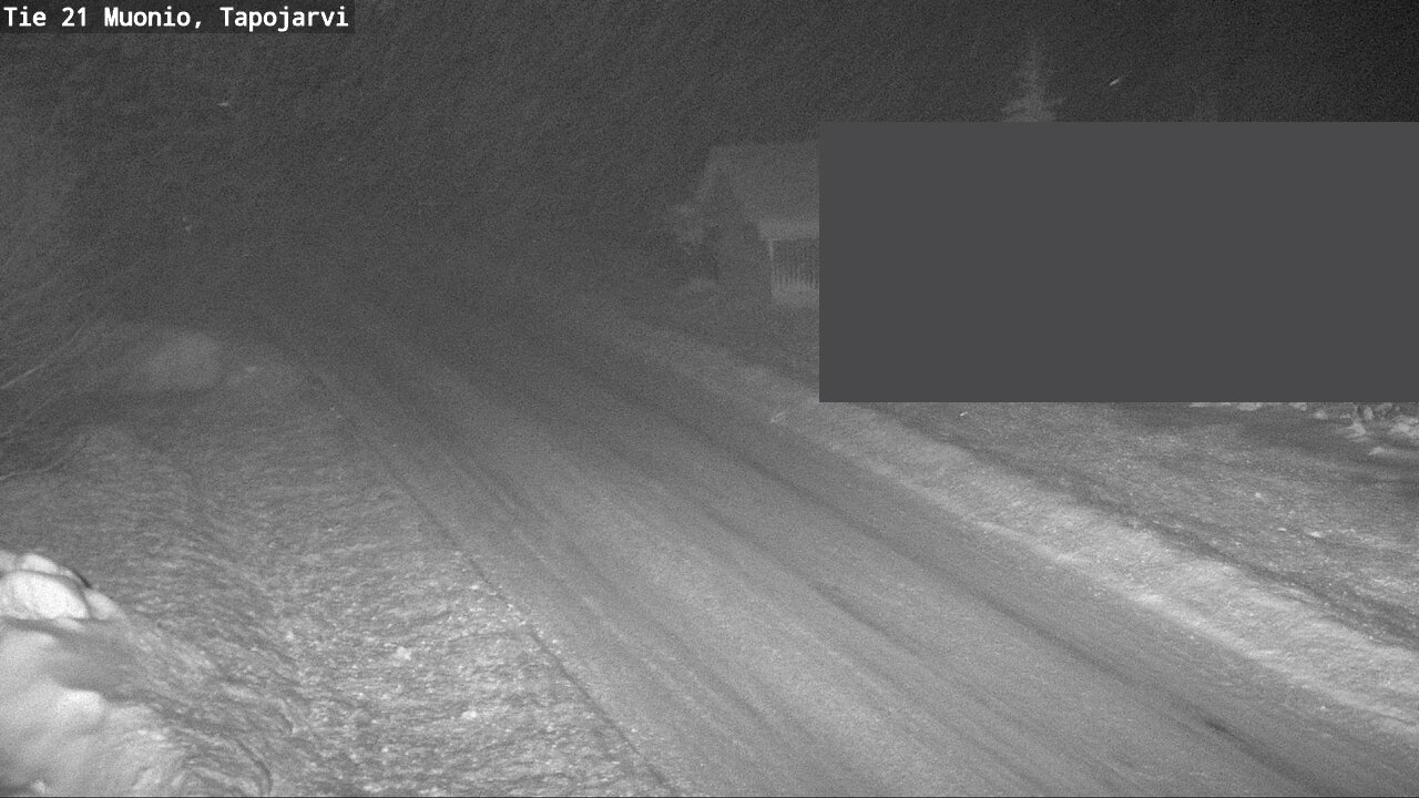 Weather Camera Image Väg 21 Muonio, Tapojärvi, Muonio, Lappi