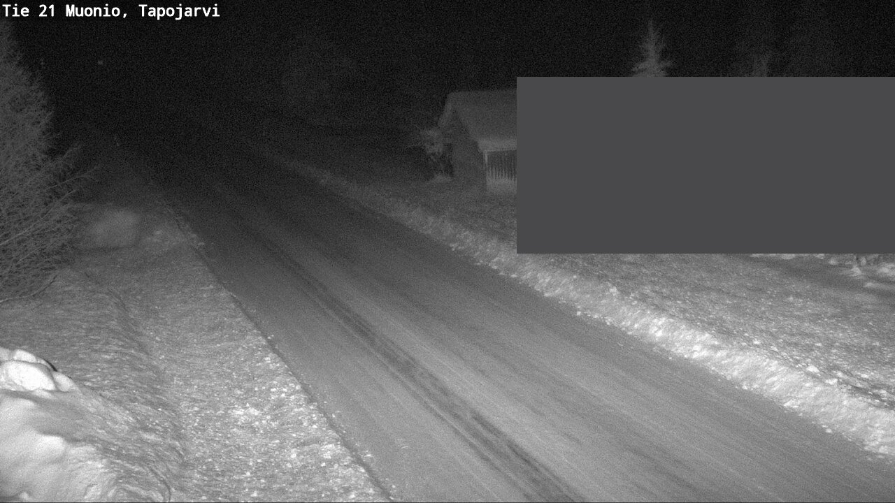 Weather Camera Image Väg 21 Muonio, Tapojärvi, Muonio, Lappi