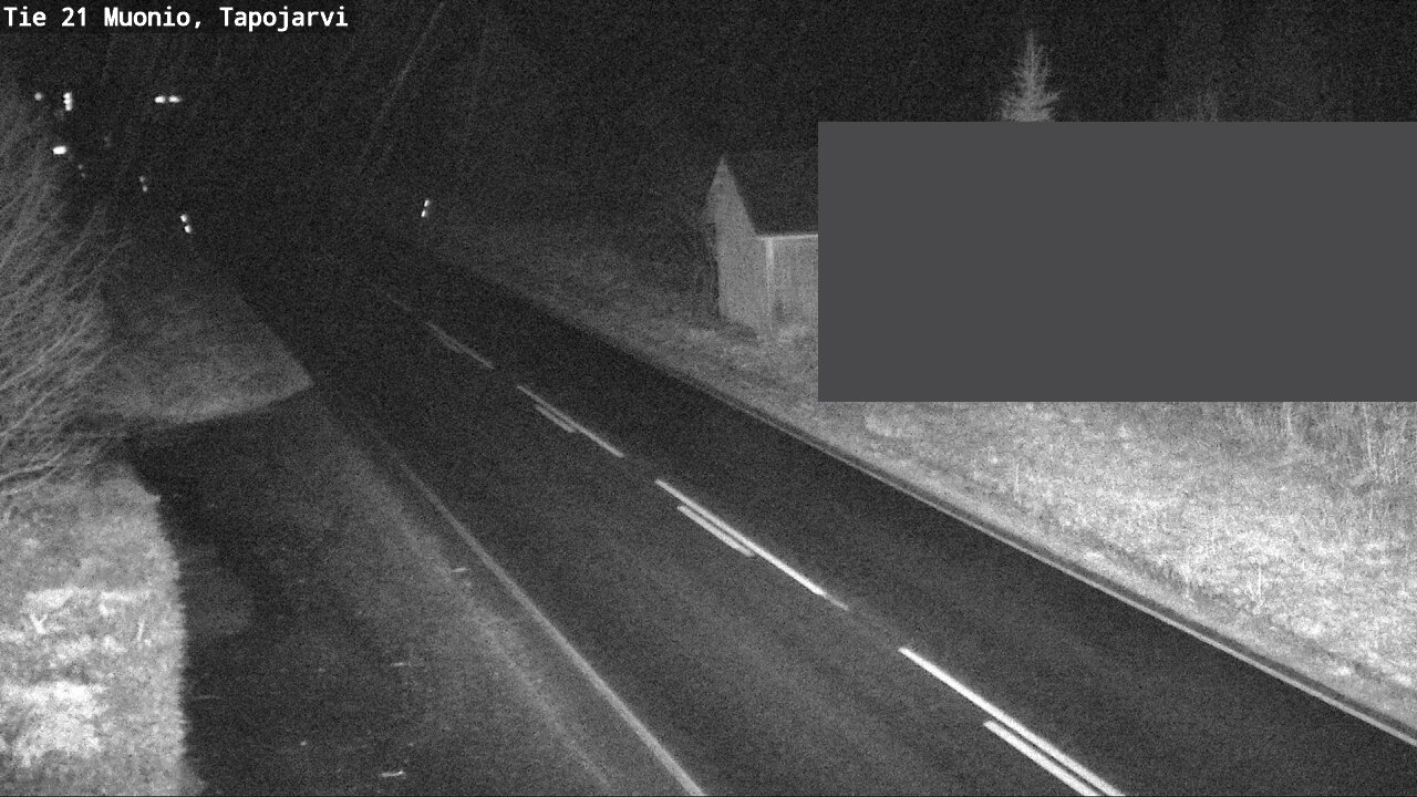 Kelikamerat Kuva Tie 21 Muonio, Tapojärvi, Muonio, Lappi