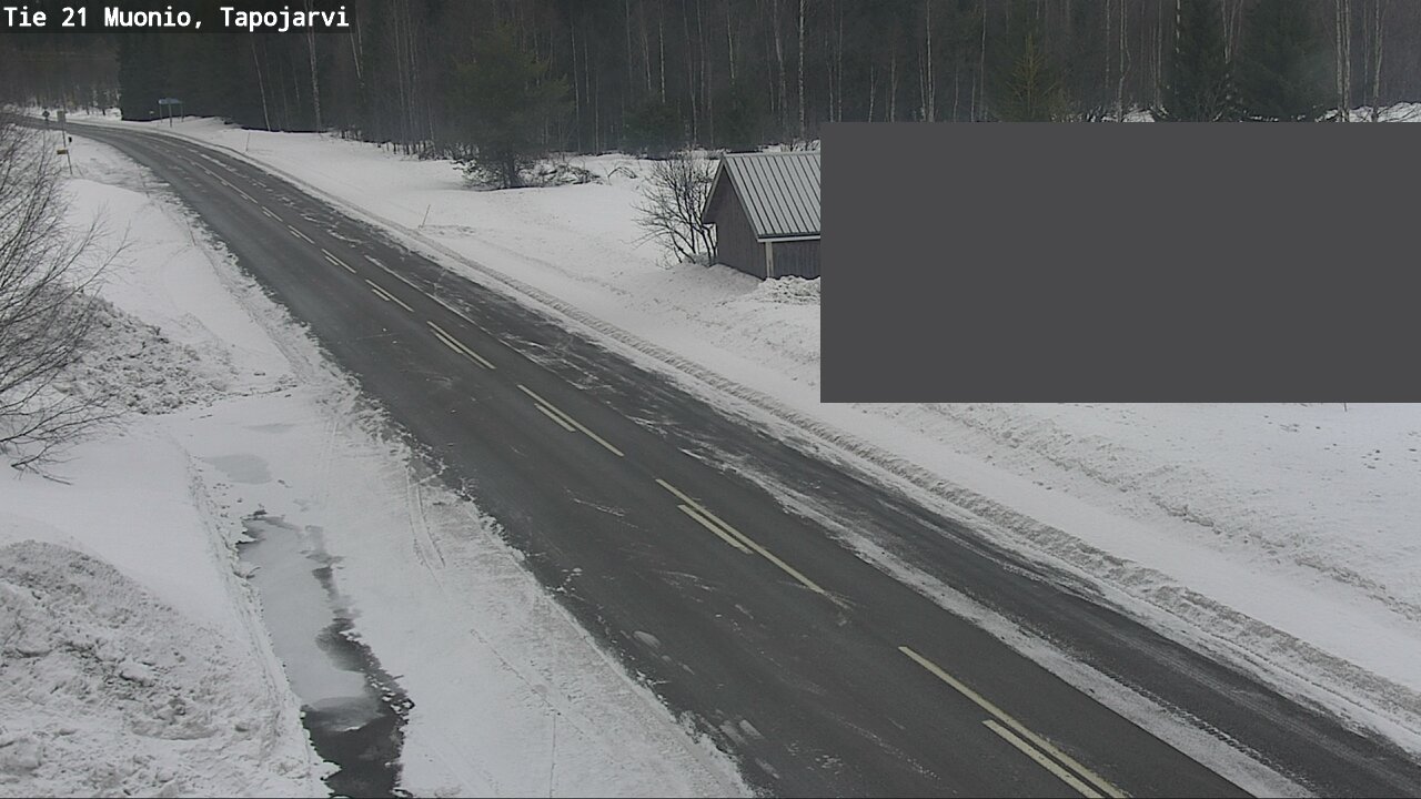 Kelikamerat Kuva Tie 21 Muonio, Tapojärvi, Muonio, Lappi