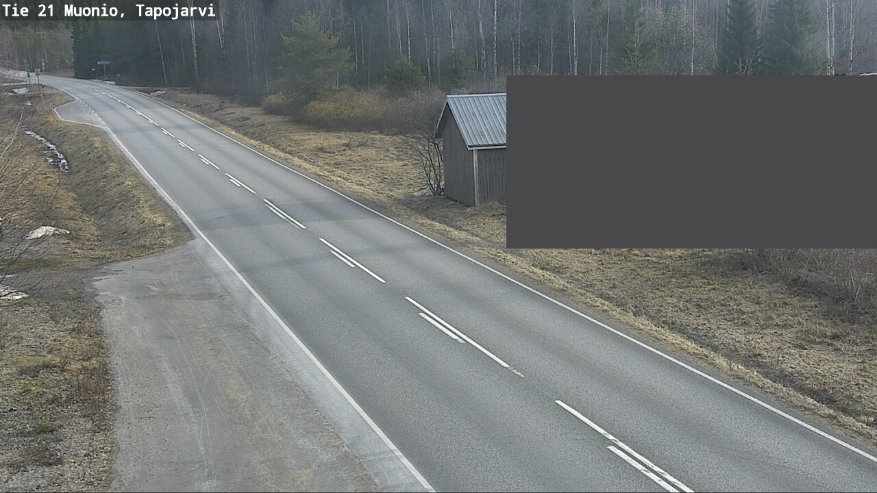 Kelikamerat Kuva Tie 21 Muonio, Tapojärvi, Muonio, Lappi