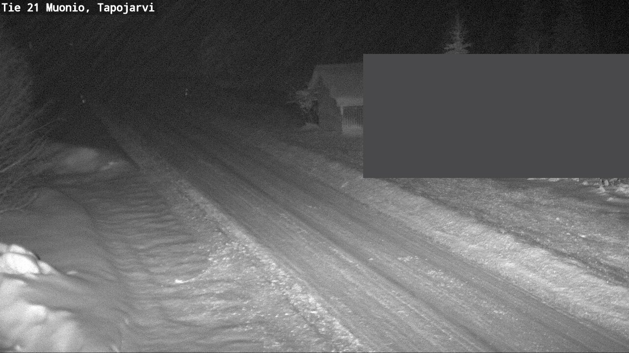 Weather Camera Image Väg 21 Muonio, Tapojärvi, Muonio, Lappi