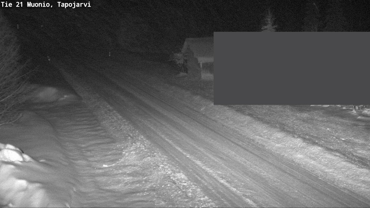 Weather Camera Image Väg 21 Muonio, Tapojärvi, Muonio, Lappi