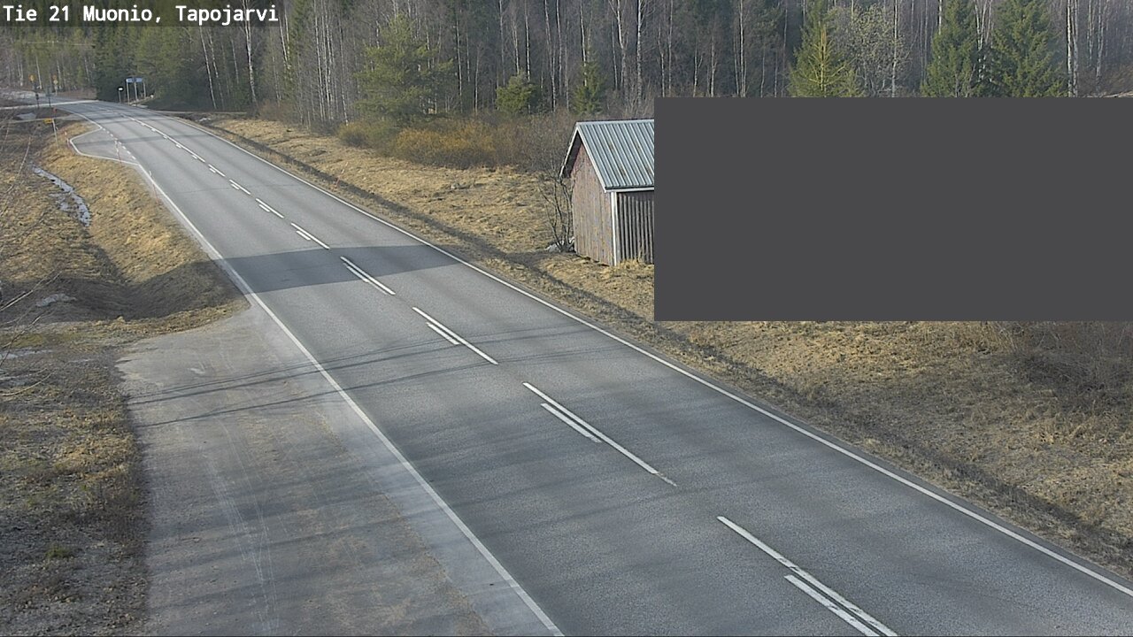 Kelikamerat Kuva Tie 21 Muonio, Tapojärvi, Muonio, Lappi