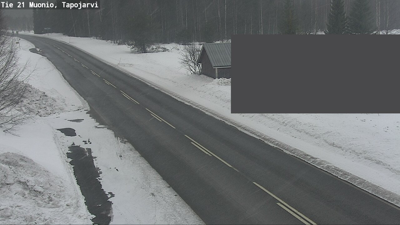 Kelikamerat Kuva Tie 21 Muonio, Tapojärvi, Muonio, Lappi