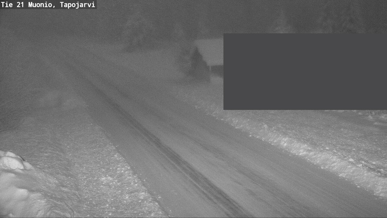 Weather Camera Image Väg 21 Muonio, Tapojärvi, Muonio, Lappi