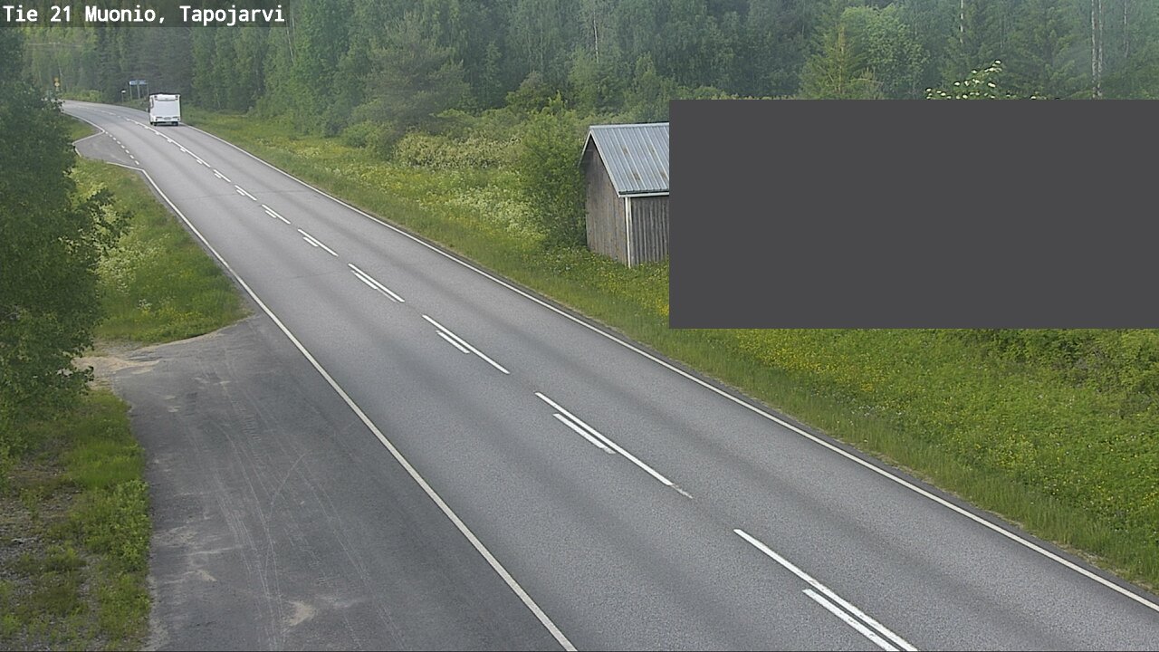 Kelikamerat Kuva Tie 21 Muonio, Tapojärvi, Muonio, Lappi