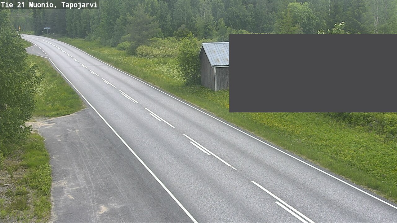 Kelikamerat Kuva Tie 21 Muonio, Tapojärvi, Muonio, Lappi