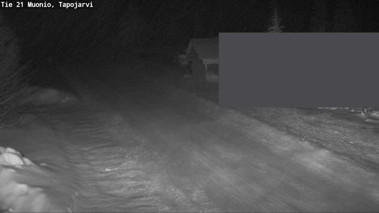 Weather Camera Image Väg 21 Muonio, Tapojärvi, Muonio, Lappi