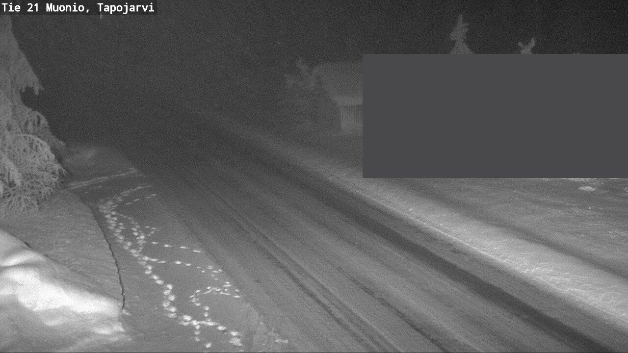 Kelikamerat Kuva Tie 21 Muonio, Tapojärvi, Muonio, Lappi