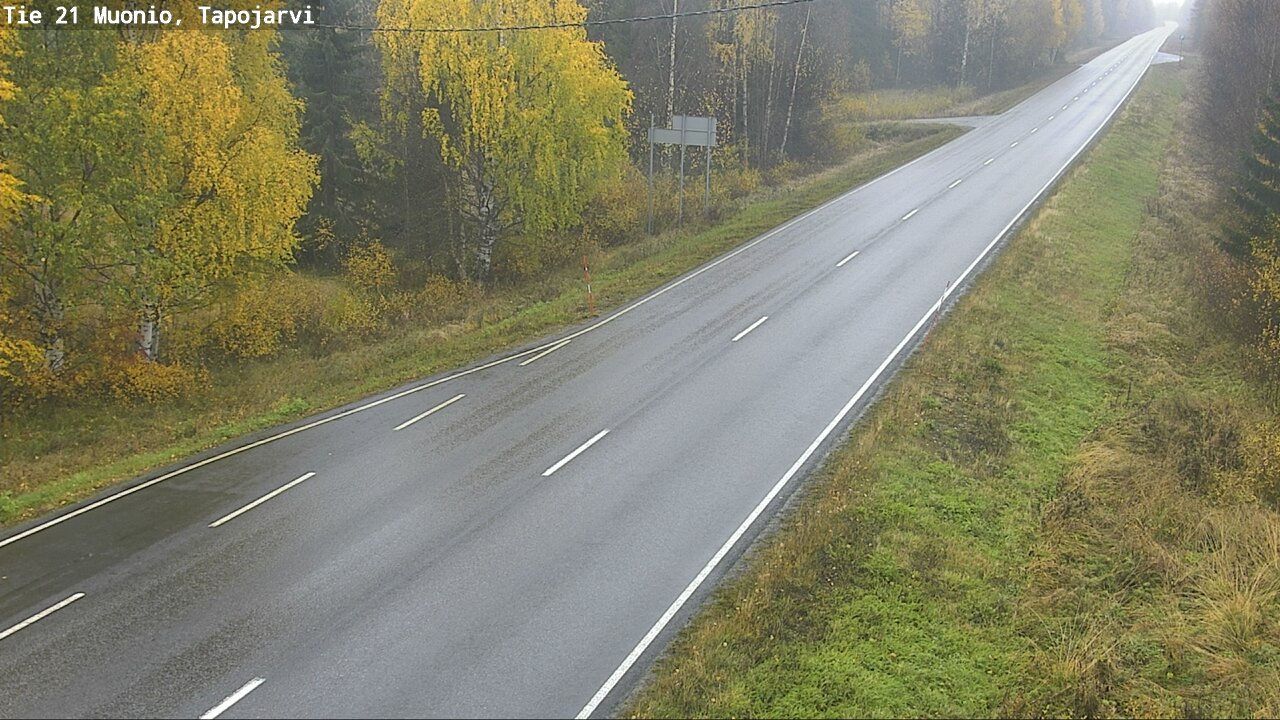 Kelikamerat Kuva Tie 21 Muonio, Tapojärvi, Muonio, Lappi