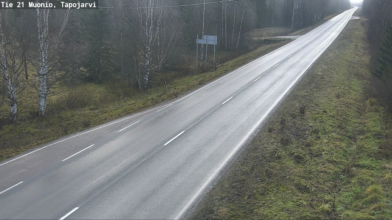 Kelikamerat Kuva Tie 21 Muonio, Tapojärvi, Muonio, Lappi