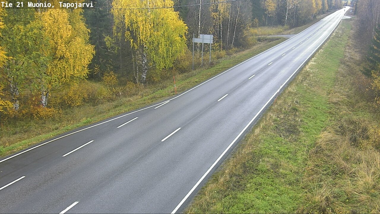 Kelikamerat Kuva Tie 21 Muonio, Tapojärvi, Muonio, Lappi