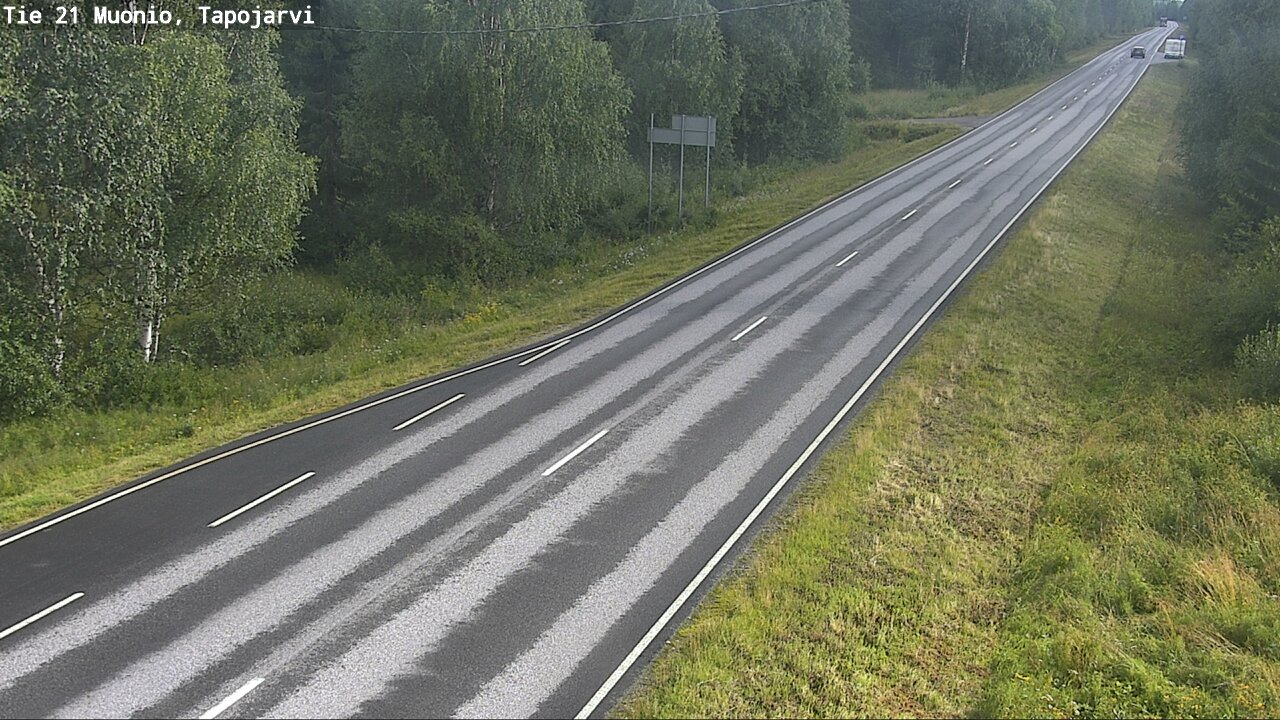 Kelikamerat Kuva Tie 21 Muonio, Tapojärvi, Muonio, Lappi