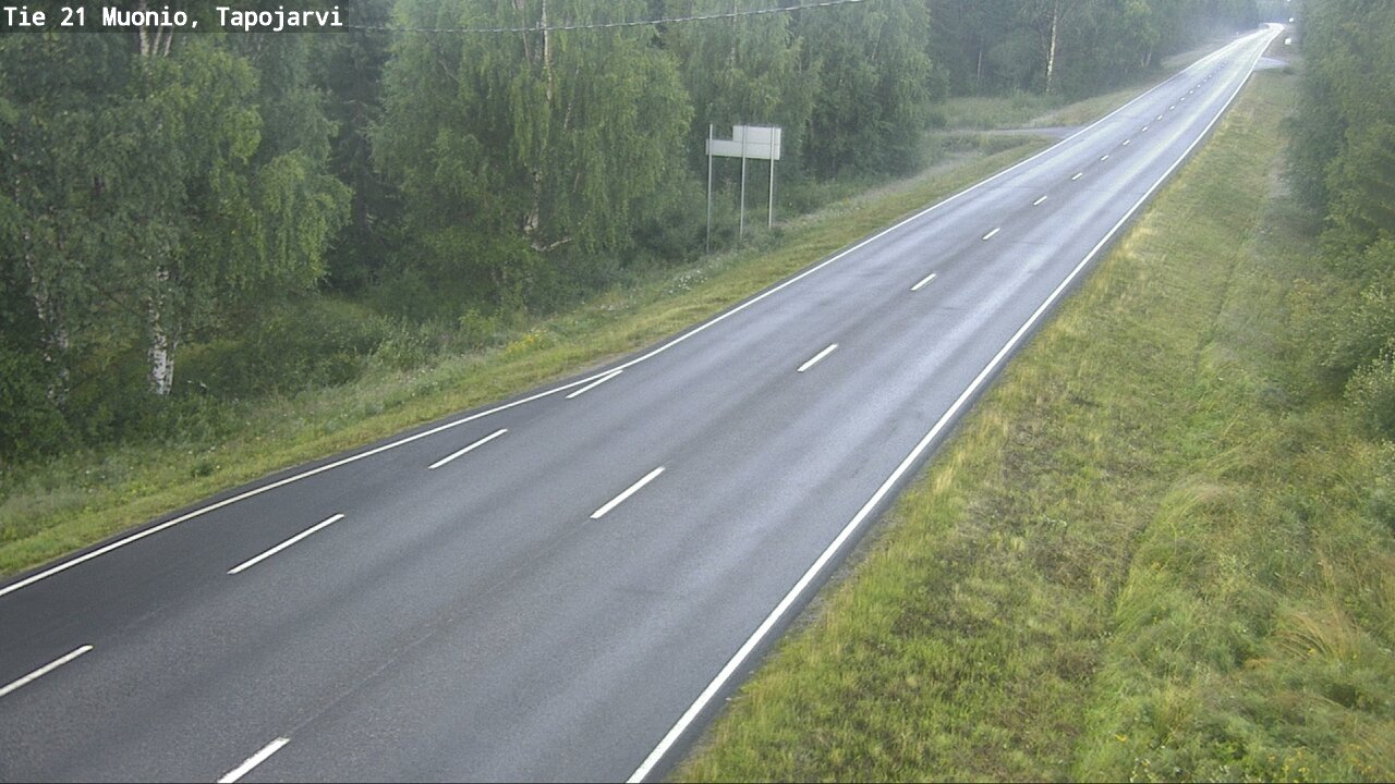 Kelikamerat Kuva Tie 21 Muonio, Tapojärvi, Muonio, Lappi