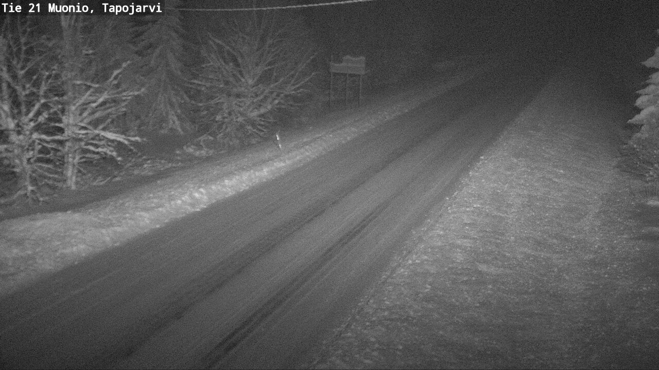 Weather Camera Image Väg 21 Muonio, Tapojärvi, Muonio, Lappi