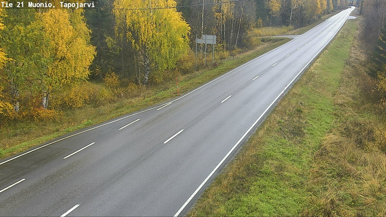 Kelikamerat Kuva Tie 21 Muonio, Tapojärvi, Muonio, Lappi