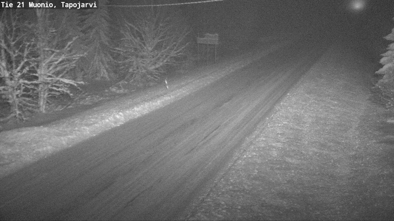 Weather Camera Image Väg 21 Muonio, Tapojärvi, Muonio, Lappi