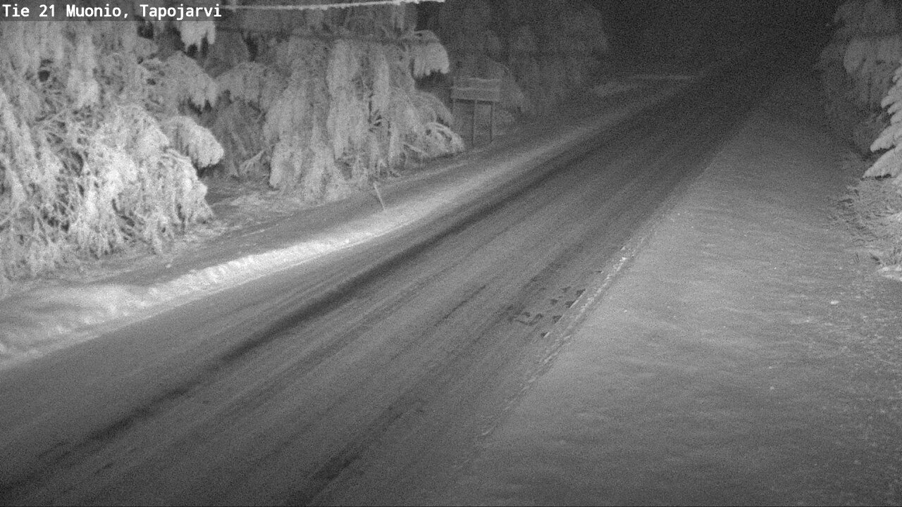 Kelikamerat Kuva Tie 21 Muonio, Tapojärvi, Muonio, Lappi