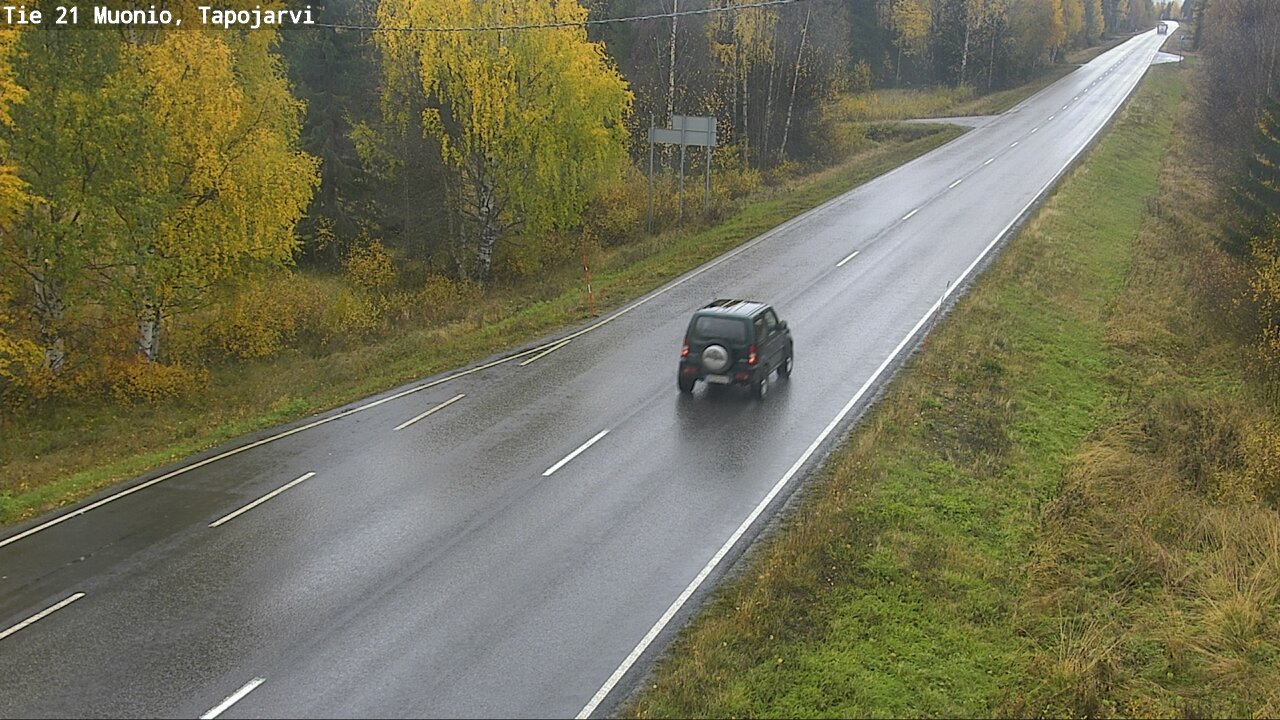 Kelikamerat Kuva Tie 21 Muonio, Tapojärvi, Muonio, Lappi