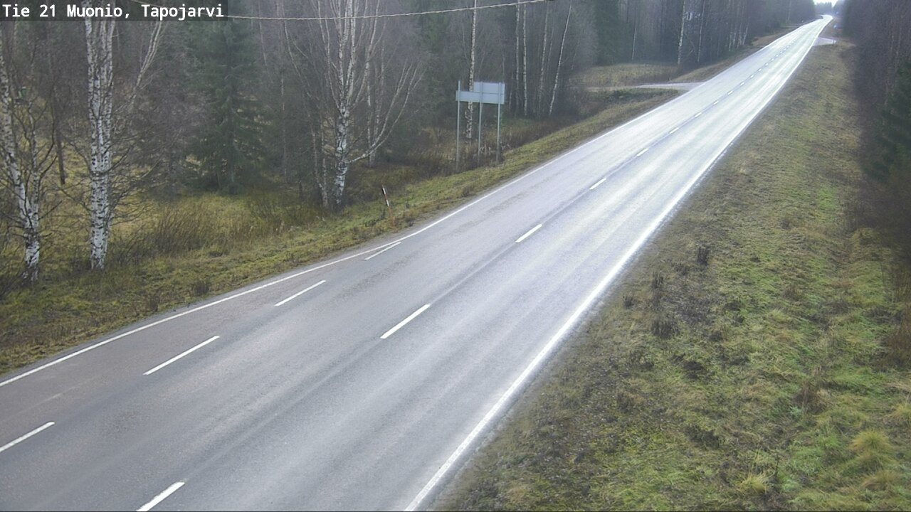 Kelikamerat Kuva Tie 21 Muonio, Tapojärvi, Muonio, Lappi