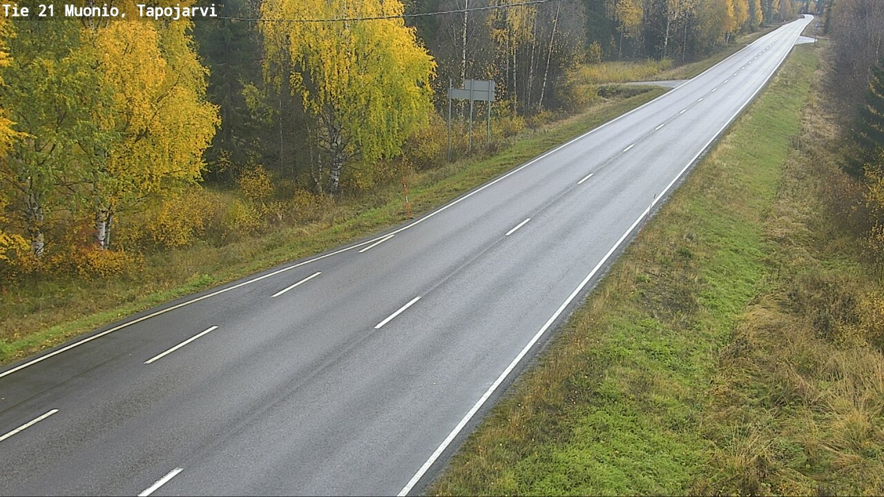 Kelikamerat Kuva Tie 21 Muonio, Tapojärvi, Muonio, Lappi