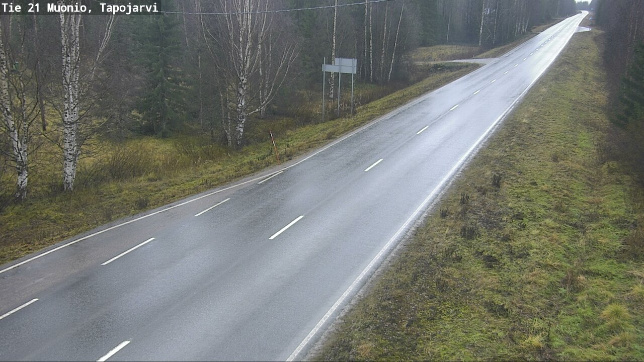 Kelikamerat Kuva Tie 21 Muonio, Tapojärvi, Muonio, Lappi