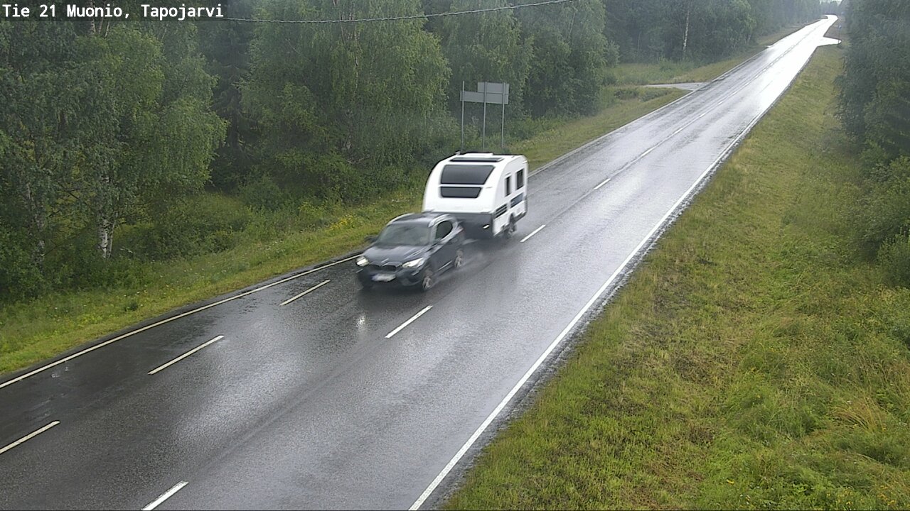 Kelikamerat Kuva Tie 21 Muonio, Tapojärvi, Muonio, Lappi